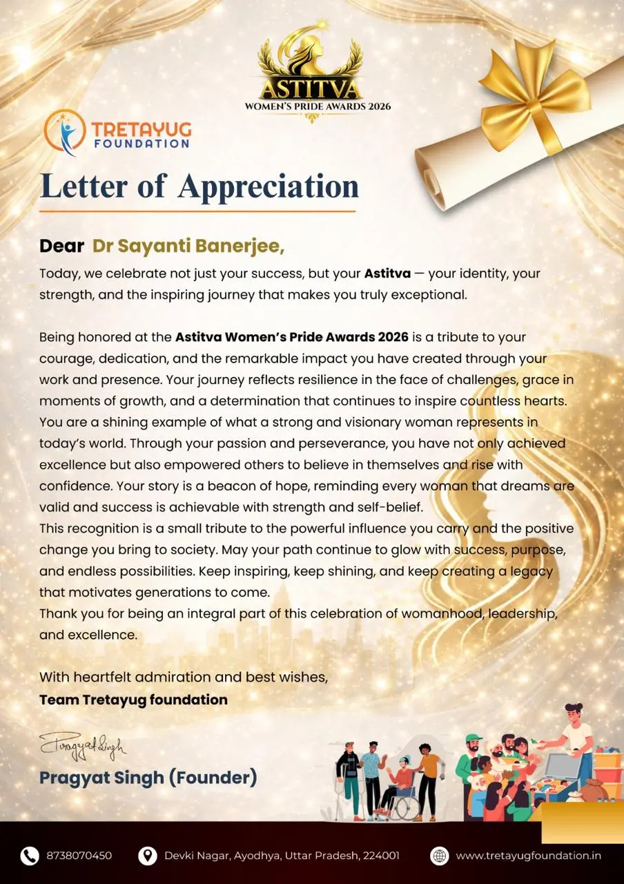 Astitva Women’s Pride Award 2026