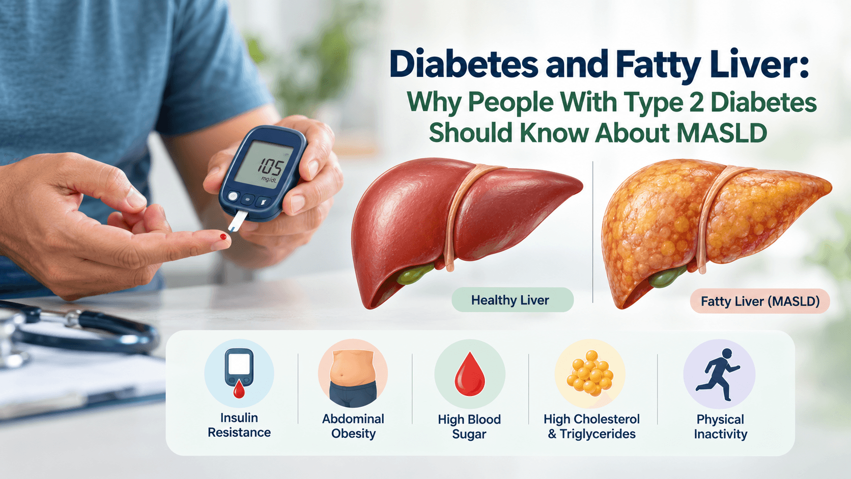 Diabetes and Fatty Liver: Why People With Type 2 Diabetes Should Know About MASLD
