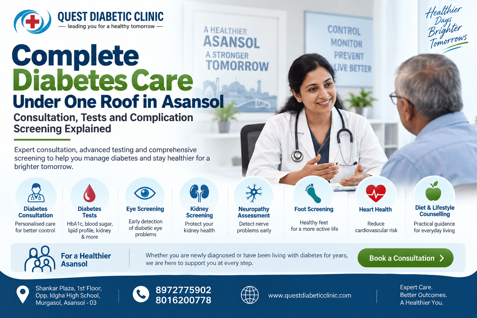 Complete Diabetes Care Under One Roof in Asansol