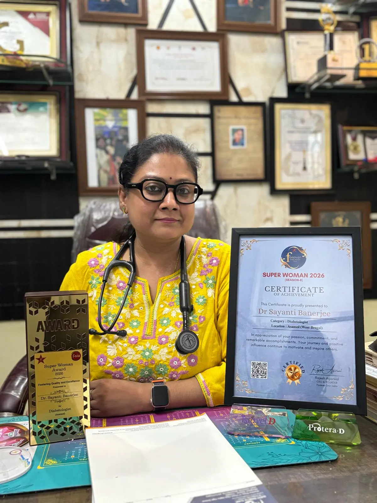 Super Woman 2026 Certificate of Achievement